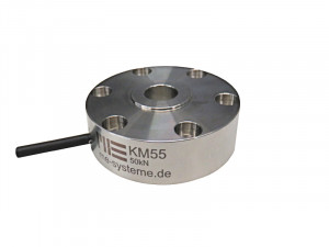 KM55 - Ø55 - 0-10 à 0-50kN - Capteur de force de compression de serrage - M10 ou M12 - 0-10 kN à 0-50 kN IP67 - Précision 1%